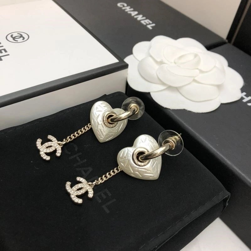 SmoothTexture Chanel Earrings 221633