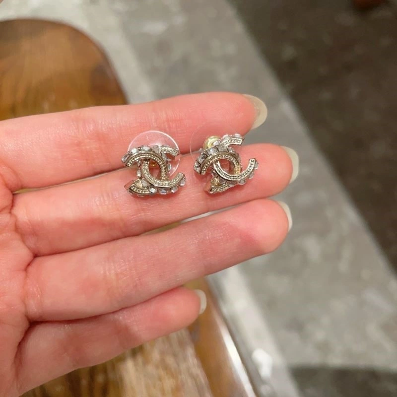 SmoothTexture Chanel Earrings 221598