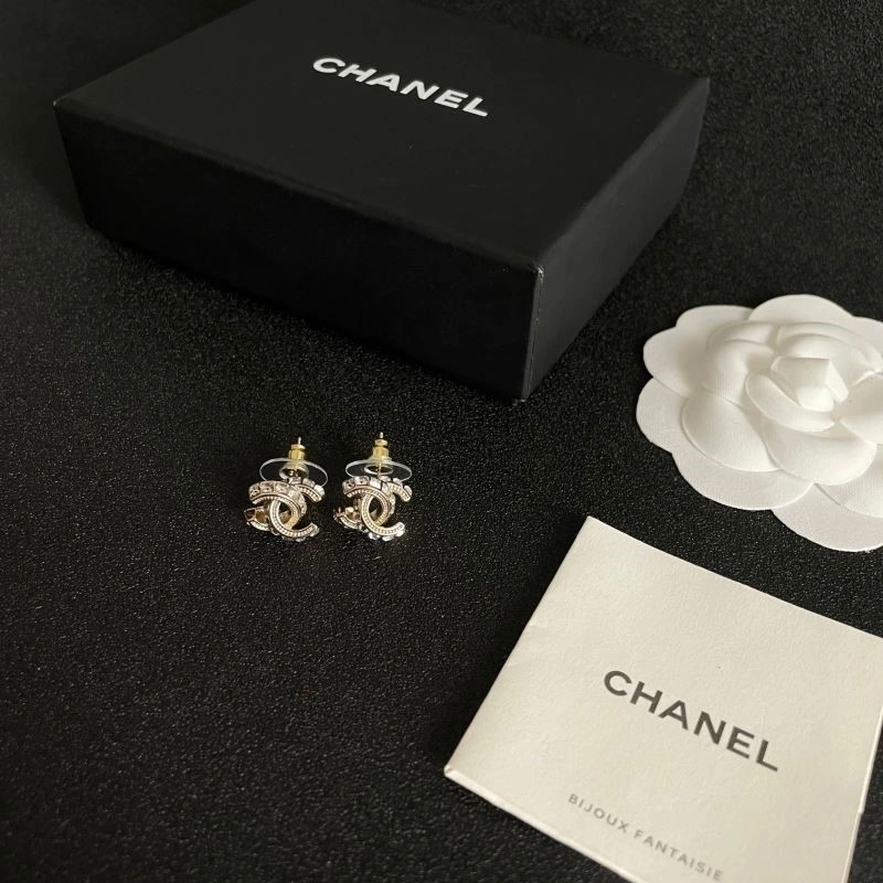 SmoothTexture Chanel Earrings 221598