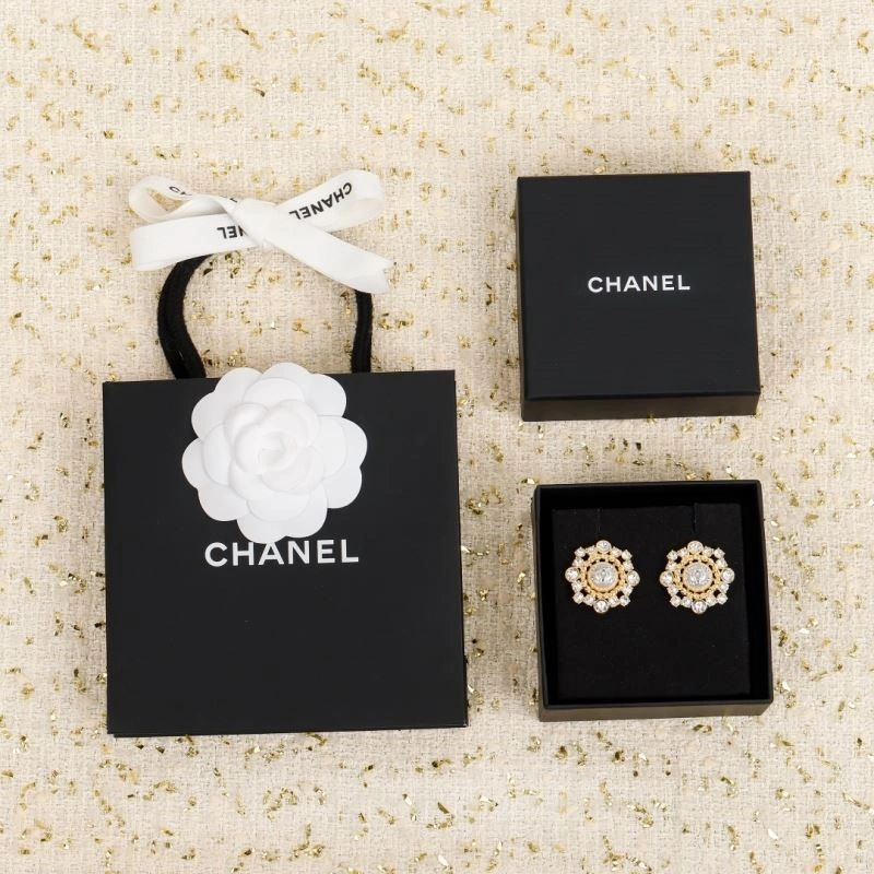 SmoothTexture Chanel Earrings 221590