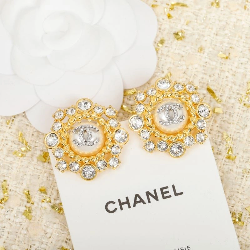 SmoothTexture Chanel Earrings 221590