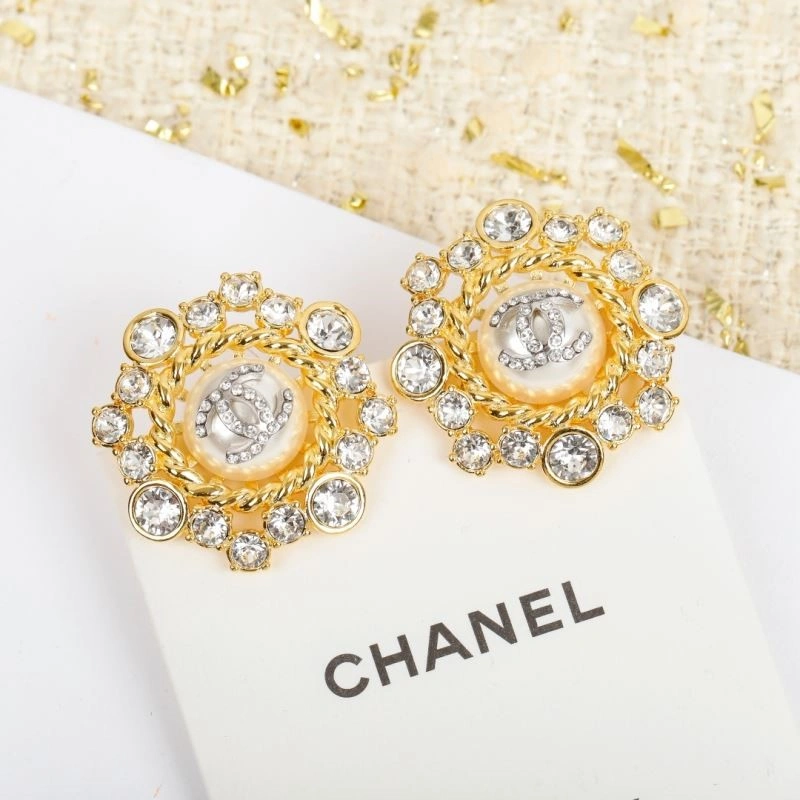 SmoothTexture Chanel Earrings 221590