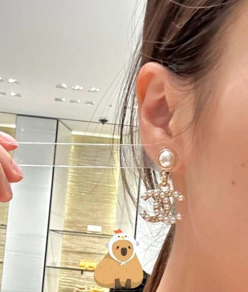 Chanel Earrings Elegant 221446