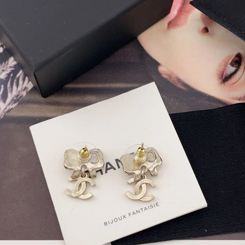 Chanel Earrings Stretchable 221435