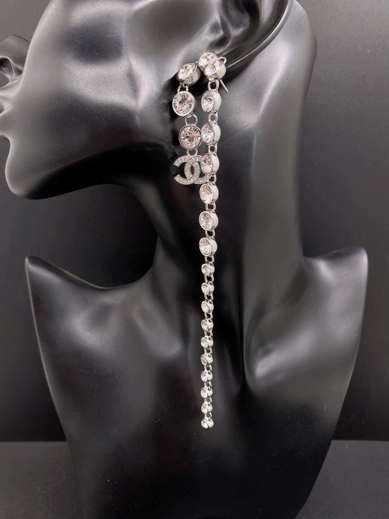 Compact Chanel Earrings 221358