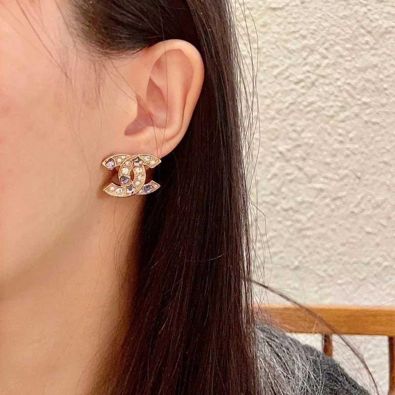 SmoothTexture Chanel Earrings 221342