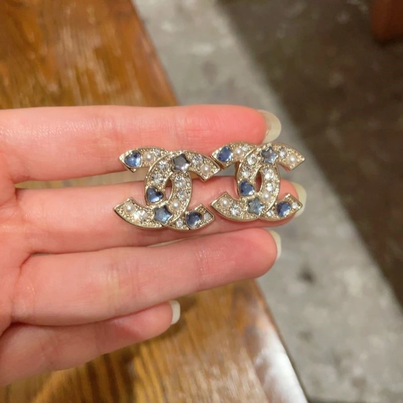SmoothTexture Chanel Earrings 221342