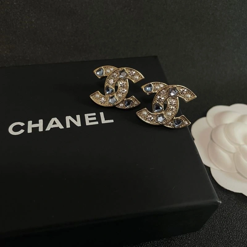 SmoothTexture Chanel Earrings 221342