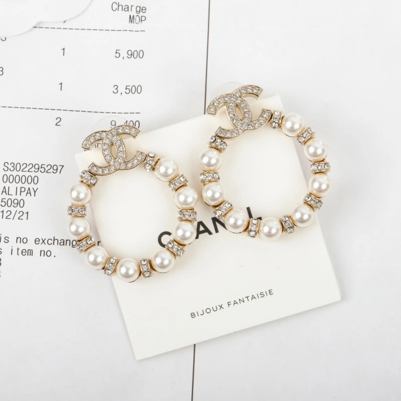 Compact Chanel Earrings 221214