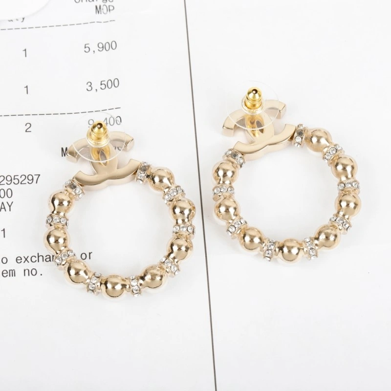 Compact Chanel Earrings 221214