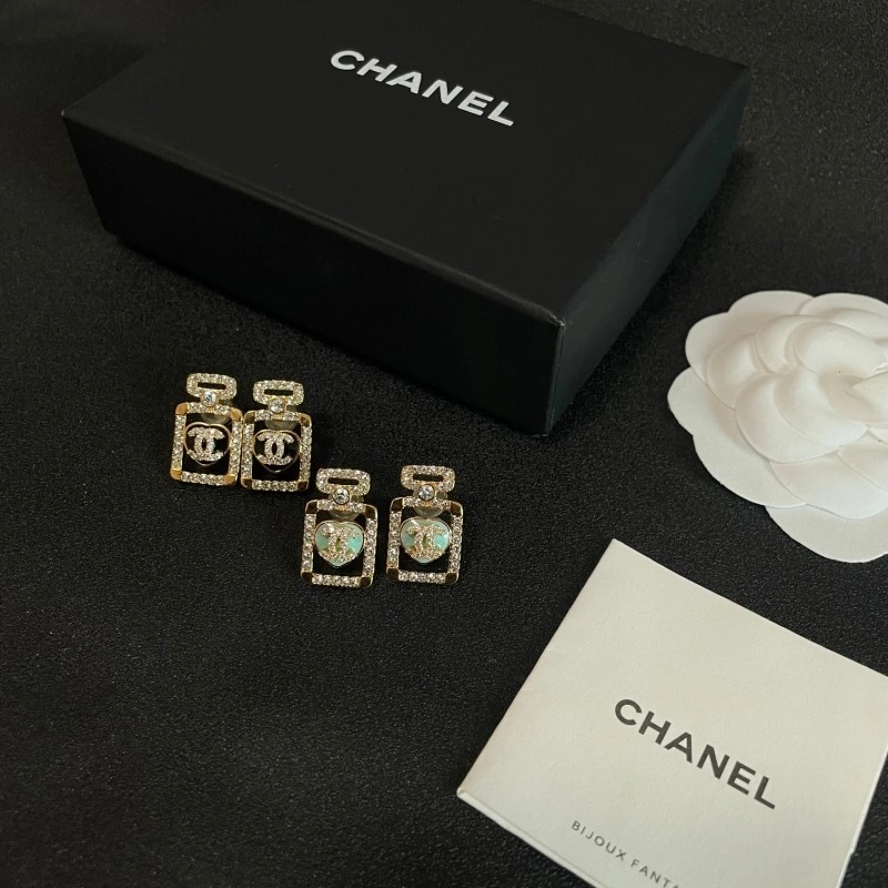 Compact Chanel Earrings 221116
