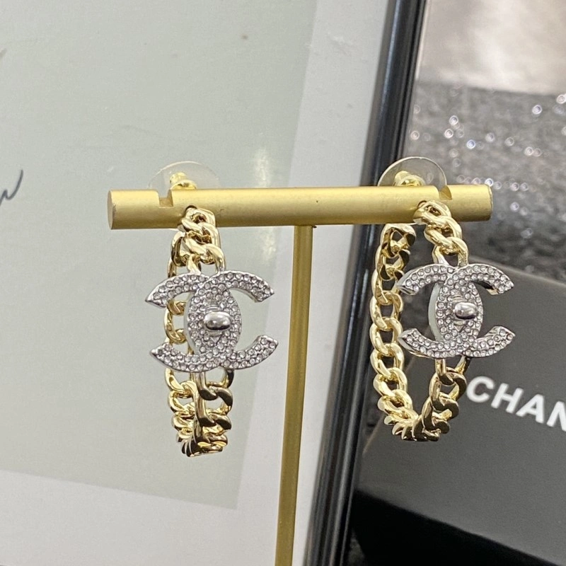 Sporty Chanel Earrings 220096