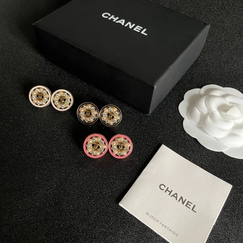 Colorful Chanel Earrings 220085