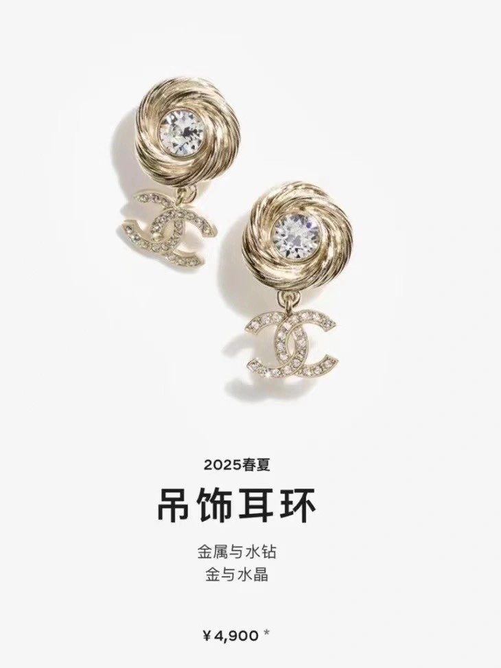 Functional Chanel Earrings 219922