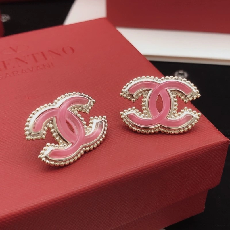 Compact Chanel Earrings 219793