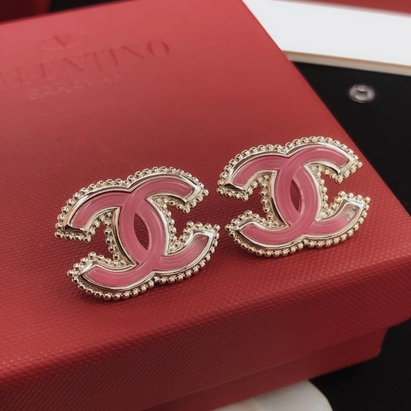 Compact Chanel Earrings 219793