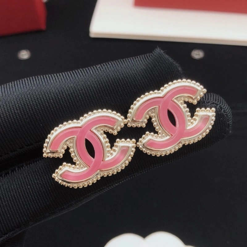 Compact Chanel Earrings 219793