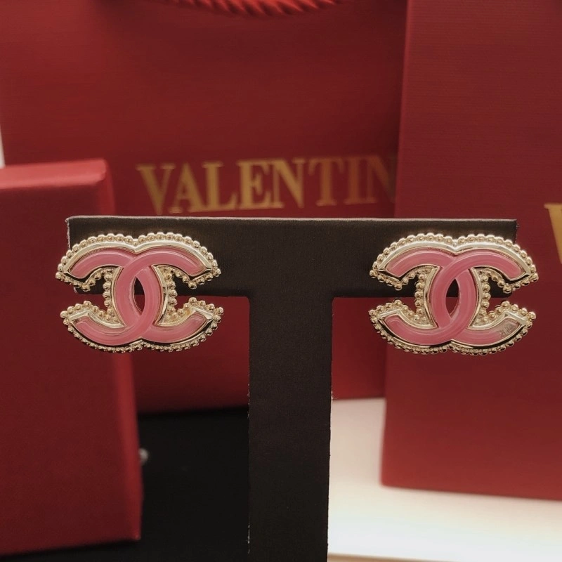 Compact Chanel Earrings 219793