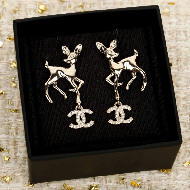 Chanel Earrings TimelessDesign 219716