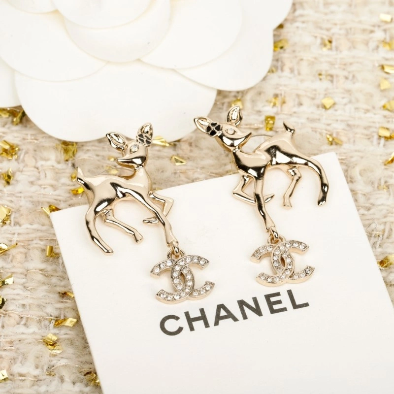 Chanel Earrings TimelessDesign 219716