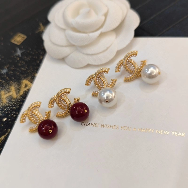 SmoothTexture Chanel Earrings 219643