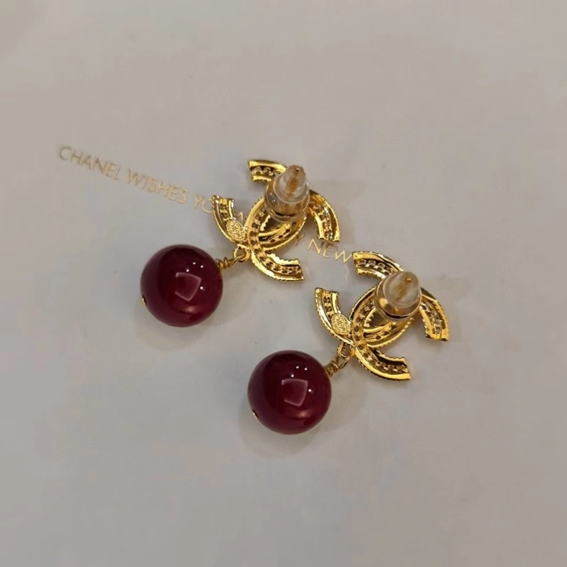 SmoothTexture Chanel Earrings 219643