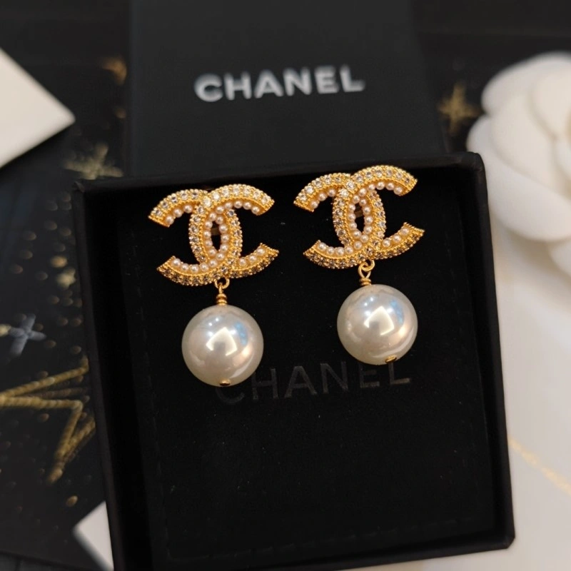 SmoothTexture Chanel Earrings 219643
