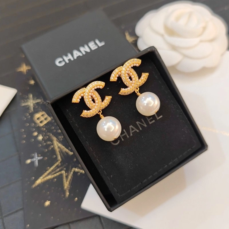 SmoothTexture Chanel Earrings 219643