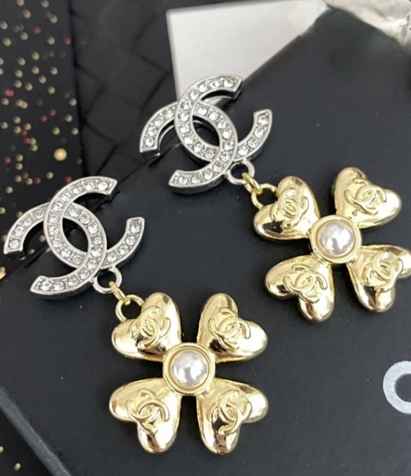 Upgraded Chanel Earrings 219614