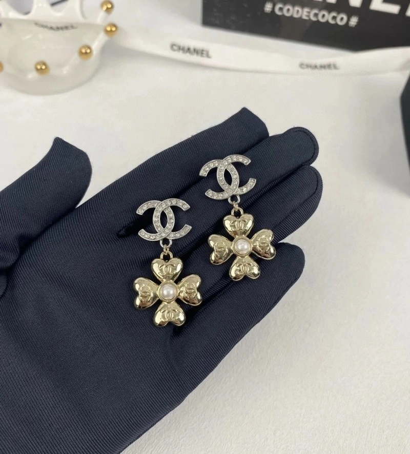 Upgraded Chanel Earrings 219614