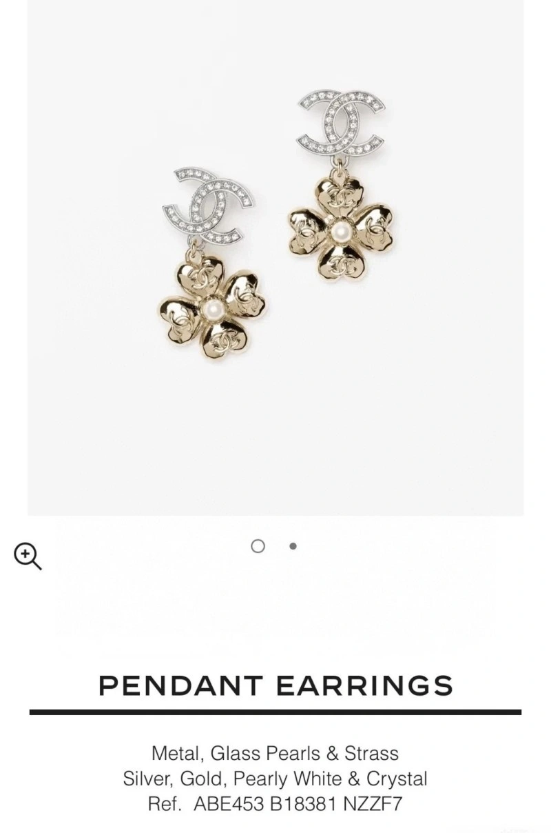 Upgraded Chanel Earrings 219614