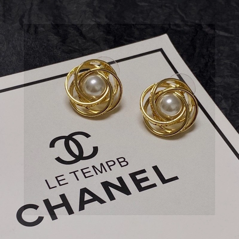 Chanel Earrings Stretchable 219484