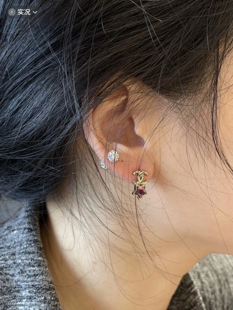 Chanel Earrings Stretchable 219403