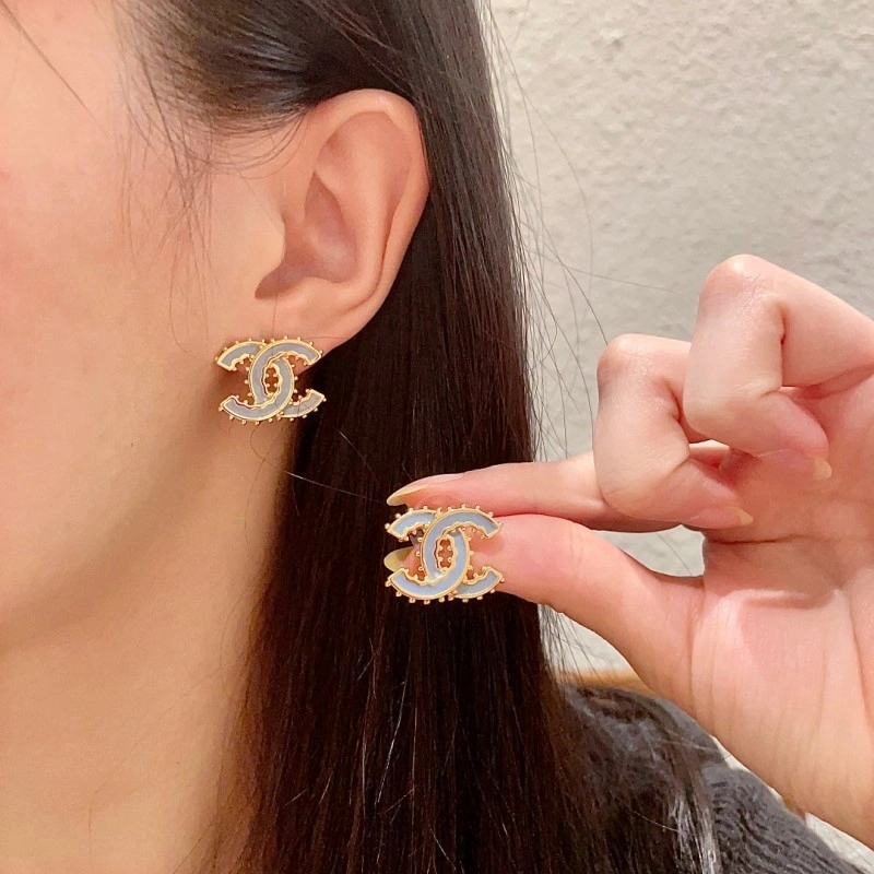 SmoothTexture Chanel Earrings 219402