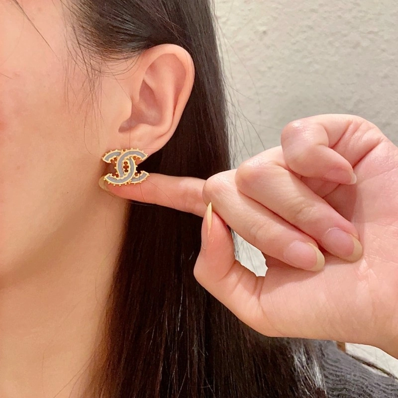 SmoothTexture Chanel Earrings 219402