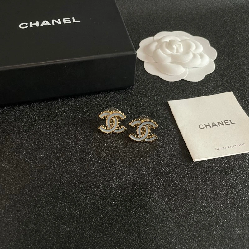 SmoothTexture Chanel Earrings 219402