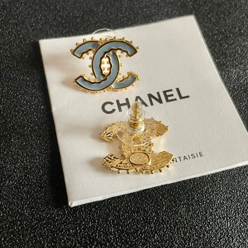 SmoothTexture Chanel Earrings 219402