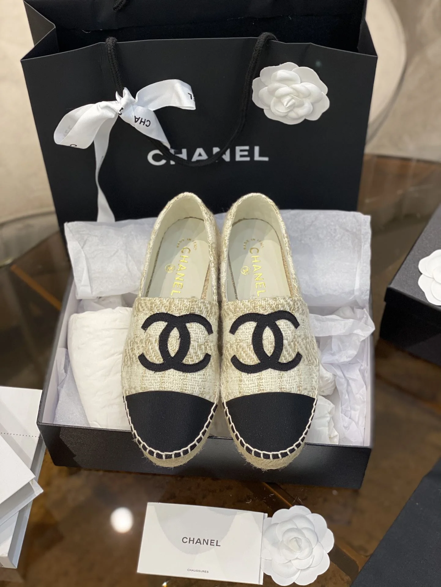 Chanel Fishermans Shoes Efficient 18504