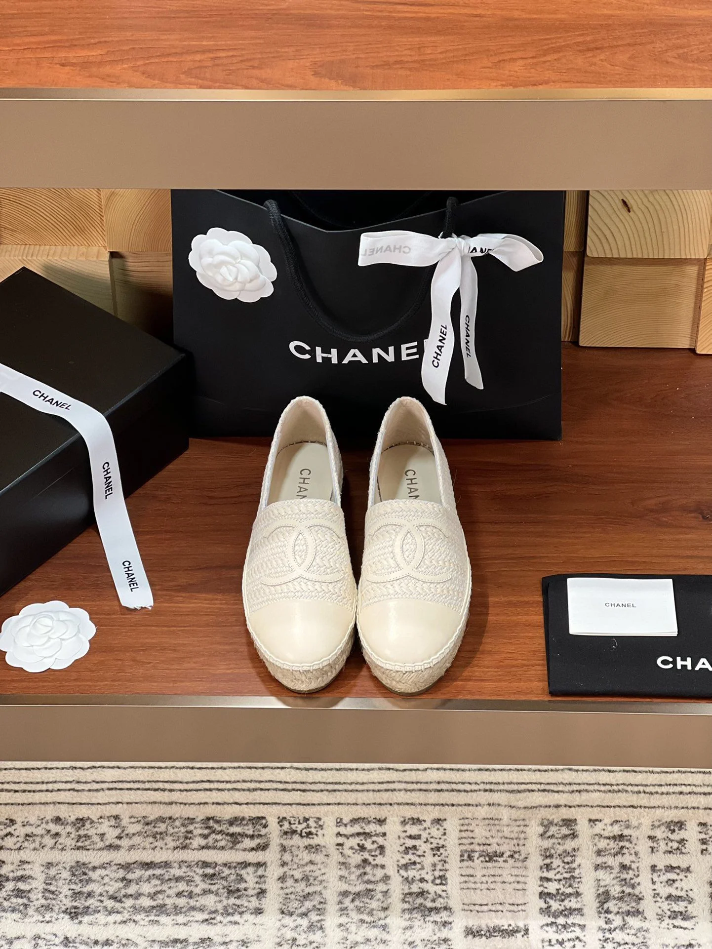 Refined Chanel Fishermans Shoes 18485