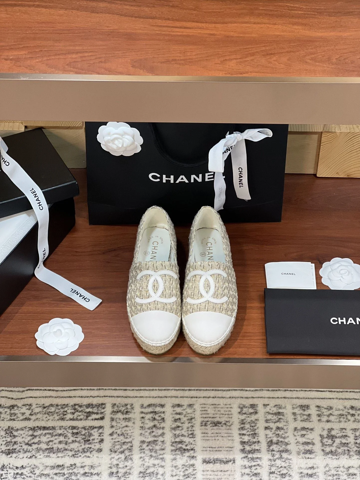 QuickDry Chanel Fishermans Shoes 18478