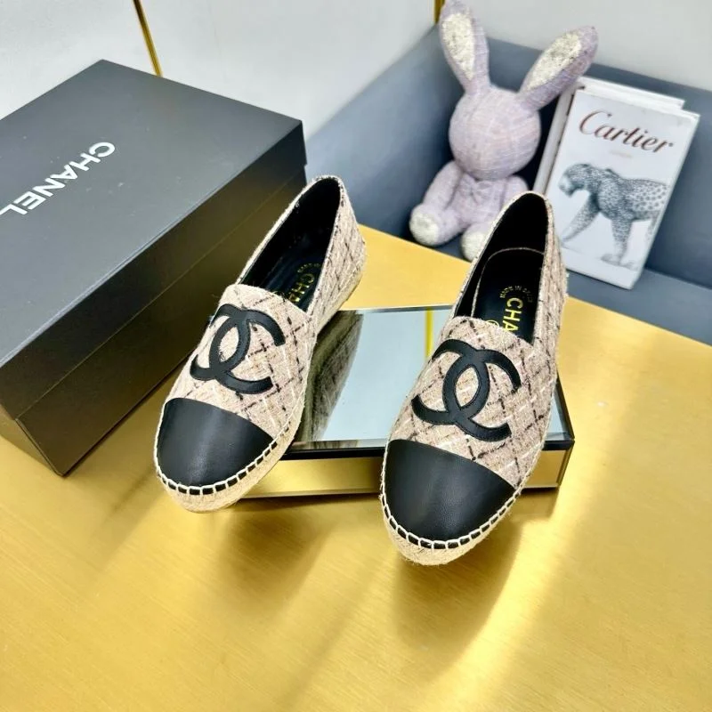 Chanel Fishermans Shoes SmoothTexture 19399