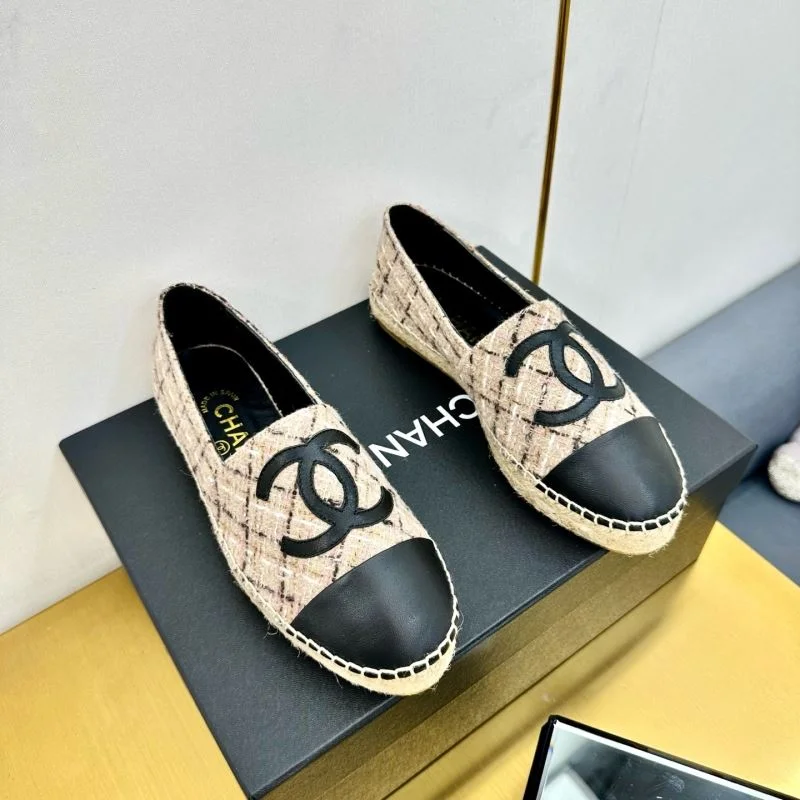 Chanel Fishermans Shoes SmoothTexture 19399