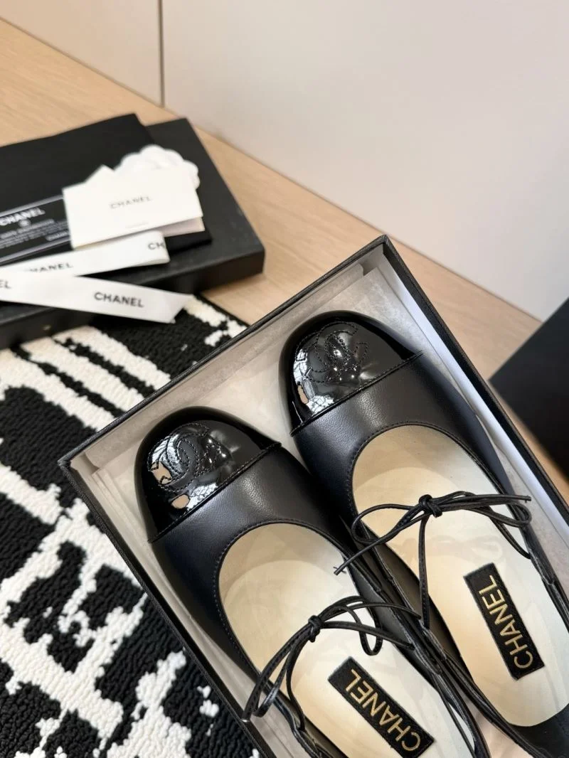 WrinkleFree Chanel Flat Shoes 20340