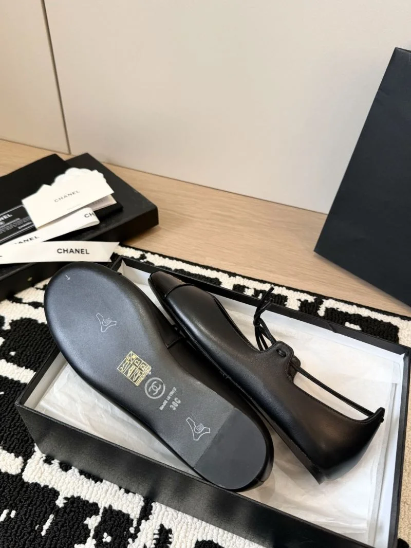 WrinkleFree Chanel Flat Shoes 20340