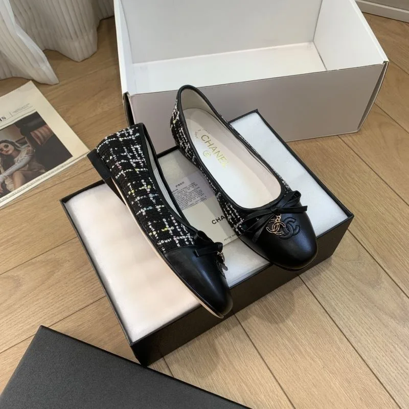 Chanel Flat Shoes Chic 19400