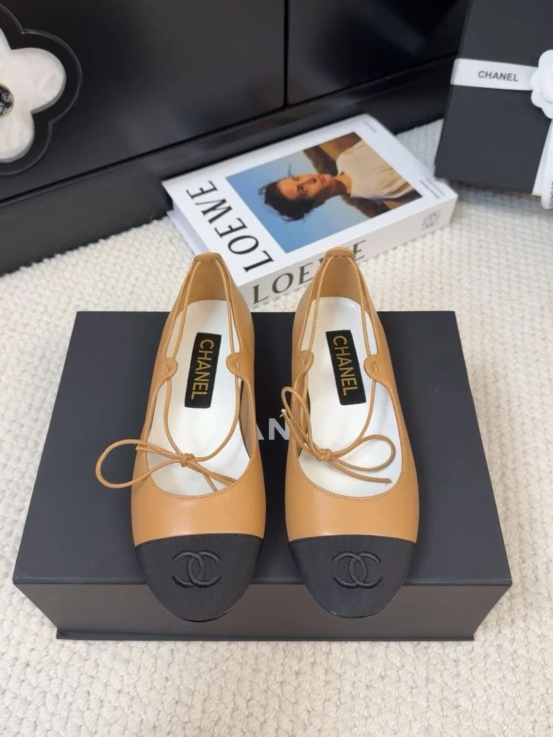 Flexible Chanel Flat Shoes 19395