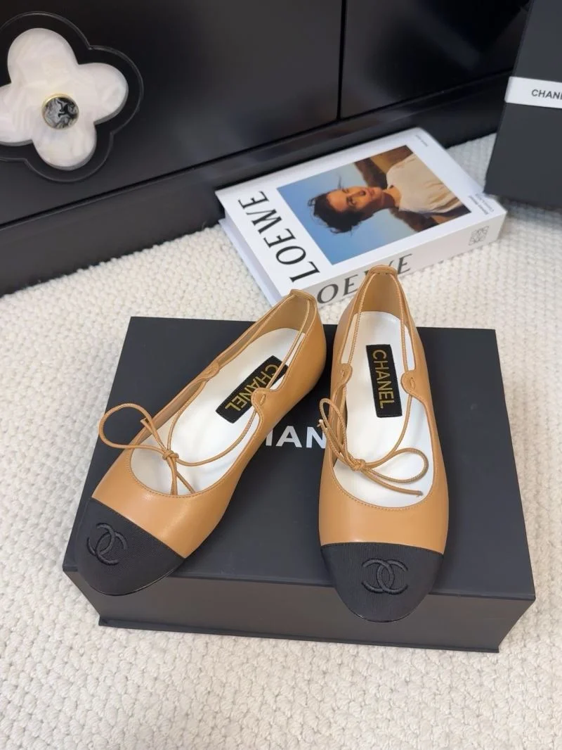 Flexible Chanel Flat Shoes 19395