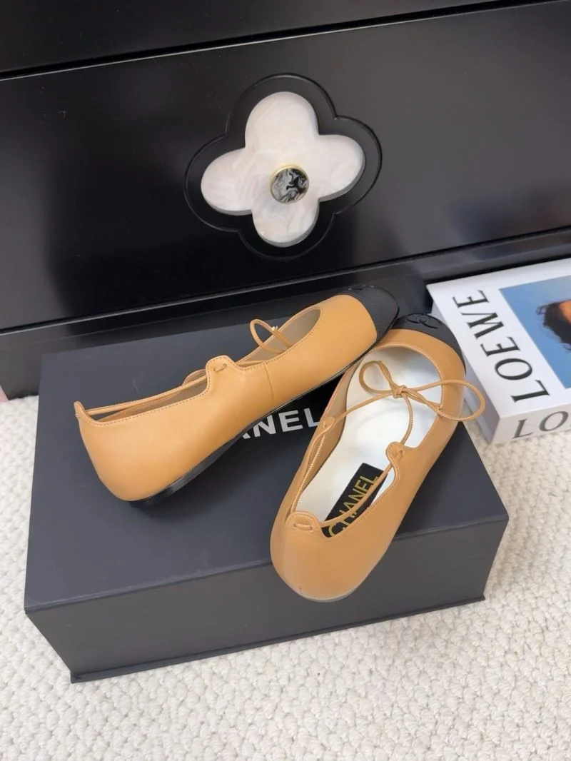 Flexible Chanel Flat Shoes 19395