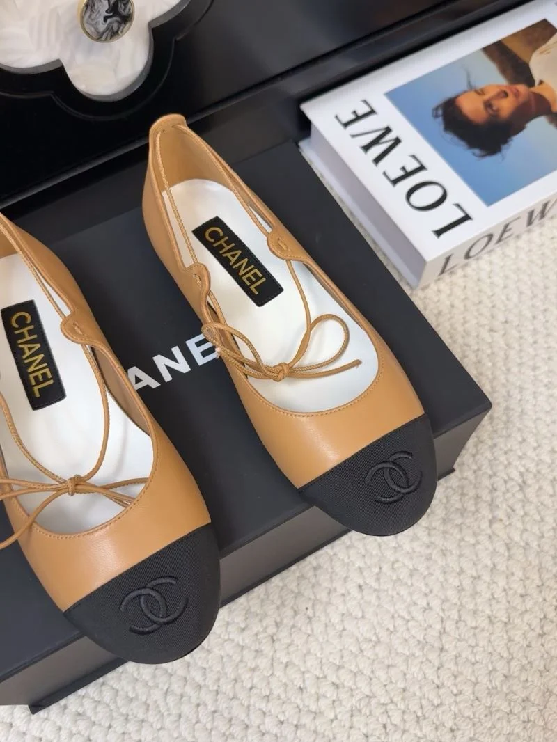 Flexible Chanel Flat Shoes 19395
