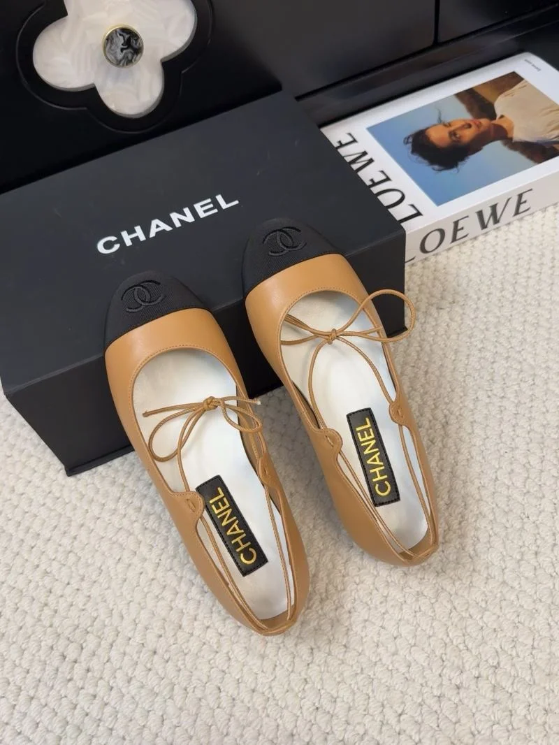 Flexible Chanel Flat Shoes 19395